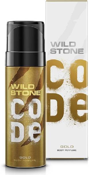 विल्ड स्टोन कोड गोल्ड परफ्यूम बॉडी स्प्रे  -  पुरुषों के लिए