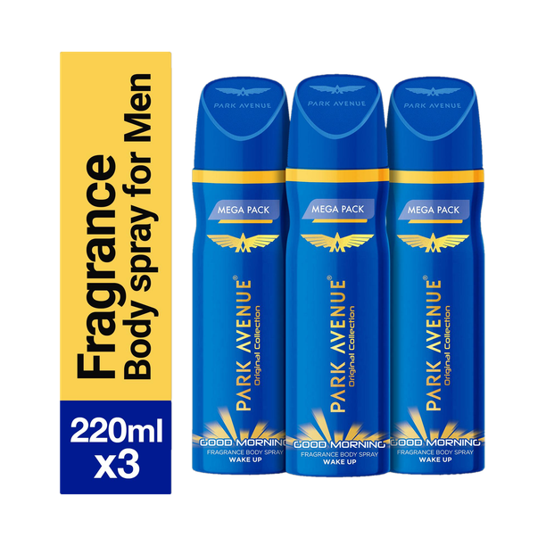PARK AVENUE Original Collection Good Morning Combo Deodorant Spray  -  For Men