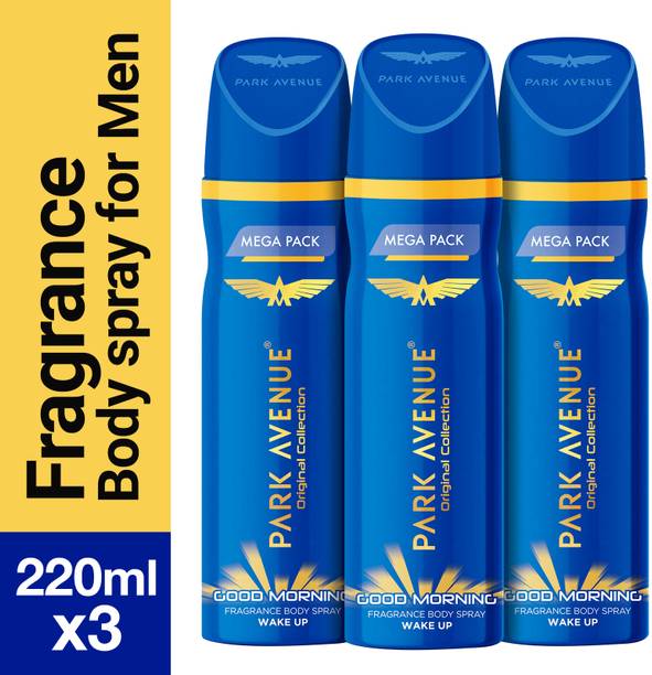 PARK AVENUE Original Collection Good Morning Combo Deodorant Spray  -  For Men