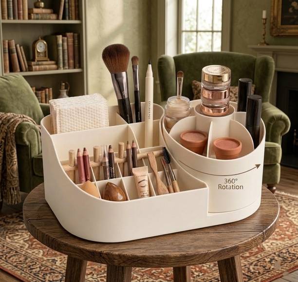 TOOBIL 8 Compartments PLASTIC DESK ORGANIZER
