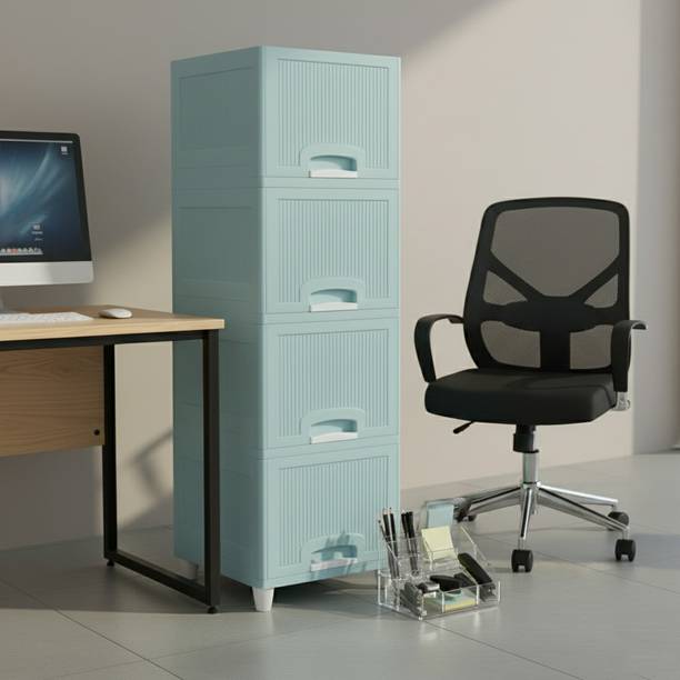 Surety for Safety Modular Cabinet for Bedroom, Office, Home Plastic Free Standing Cabinet