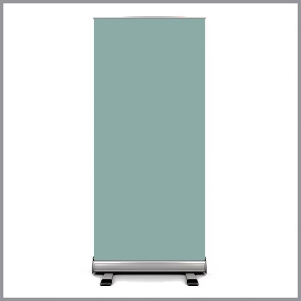 BPDESIGNSOLUTION 1 Compartments metal 2.5x6 feet Metal Rollup standee For Advertising, Exhibition.