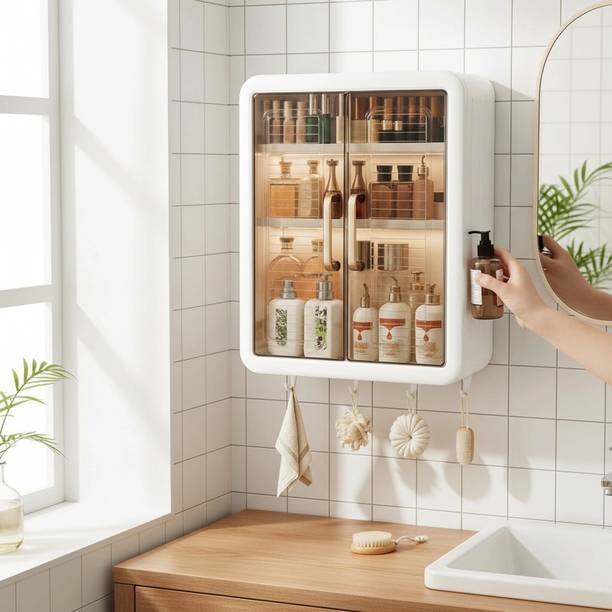Young wolf Plastic Free Standing Cabinet