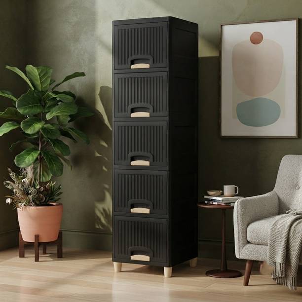 ASPPVTLTD Storage Cabinet for Bedroom Plastic Free Standing Cabinet