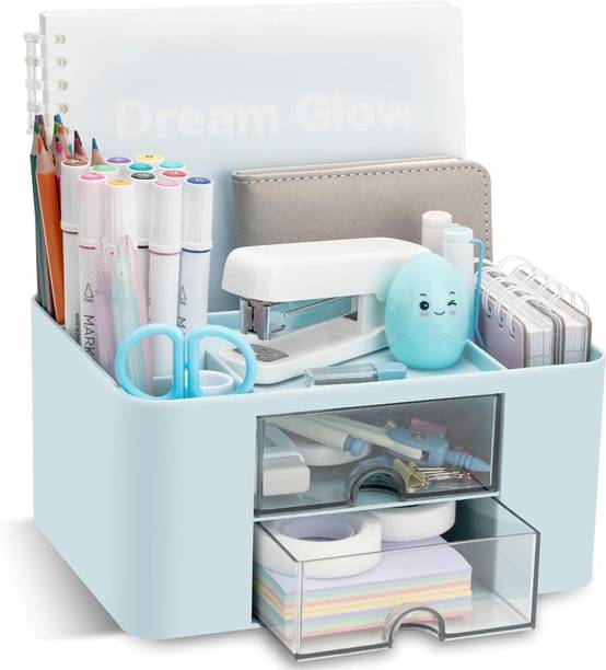 new jersey 5 Compartments Plastic Desk Organizer