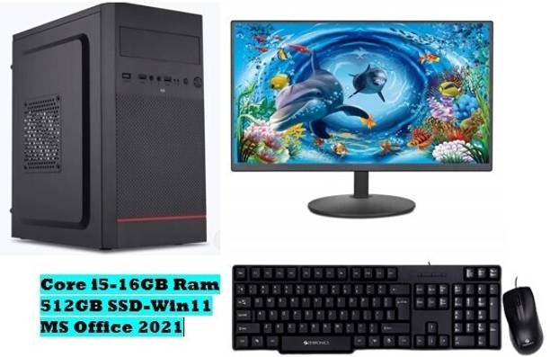 ZEBRONICS Intel Core i5 (16 GB / 512 GB / Windows 11) Assembled Desktop Computer