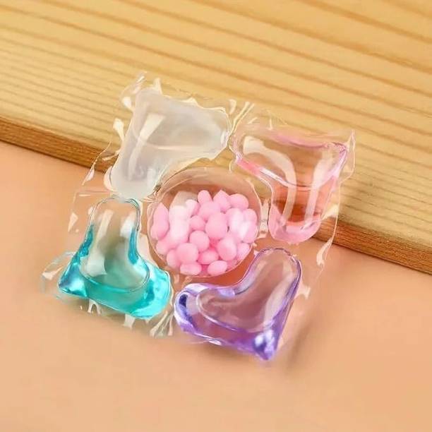 KEEVSHOP Ocean 24 Bright-Color Shield Detergent Pods (Pack of 8) Regular Detergent Pod