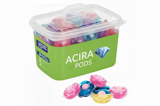 ACIRA Premium 5-in-1 Laundry Detergent Pods – Stain Remover Color Detergent Pod Lily Detergent Pod