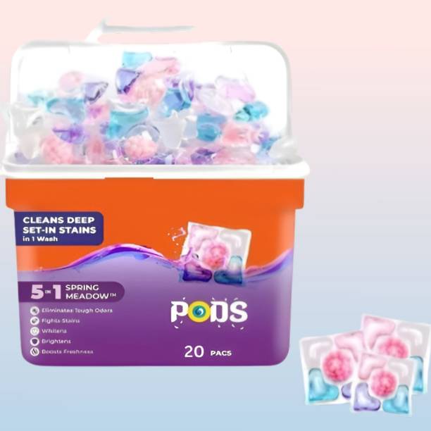 EKISHA PODS-20 Deep Clean Fabric Capsules None Detergent Pod