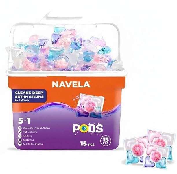 Navela LAUNDRY PODS -15 Lily Detergent Pod