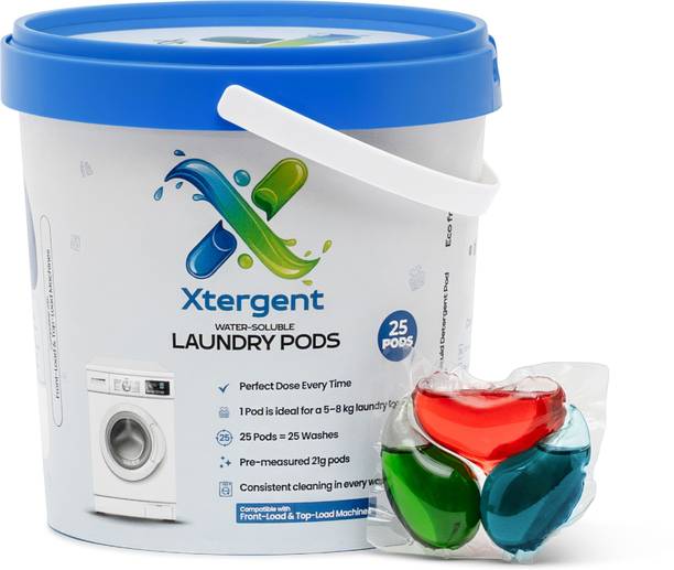Xtergent 6 in 1 detergent laundry pods Regular Detergent Pod