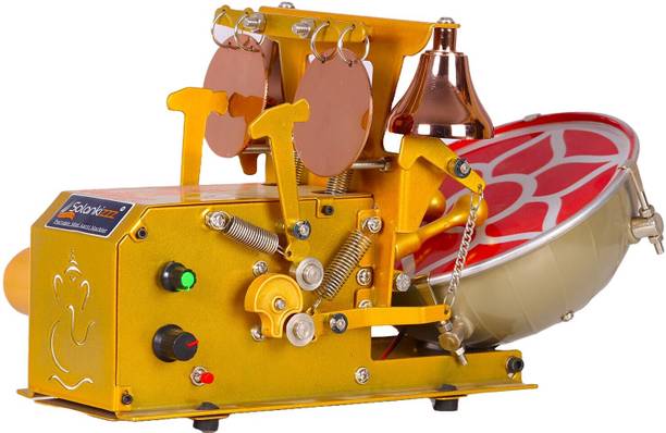 SOLANKIZZZ Electric Aarti Machine with Mantra, Shankh, Mayur Sounds Nagara For Temple Nut & Bolts Dholak