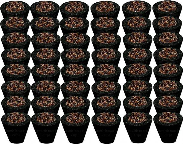 Crazyy Shop Pure Natural Fragrance Hawan Loban Dhoop Cups Combo Pack Of 48 Pcs Dhoop Cups Guggul Dhoop
