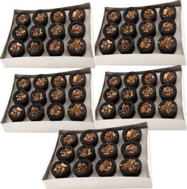 Shacollection 60 Cups Sambrani Loban Dhoop with Guggal For Pooja Guggul Dhoop