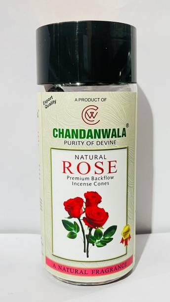 Chandanwala DHOOP CONE ROSE Rose Dhoop