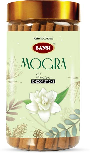 BANSI Signature Bambooless Premium Mogra Dhoop Sticks Dhoop
