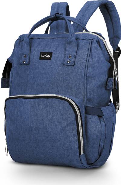 LuvLap Lily Diaper bag for mom & baby, Multfunctional & Watterproof with Changing Mat Diaper Bag