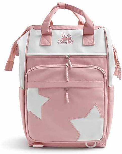 KREEVEE Medium Baby Diaper Bag Water Resistant Oxford Cotton Baby Essentials Organizer Large Baby Diaper Bag