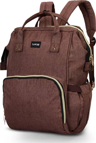 LuvLap Lily Diaper bag for mom & baby, Multfunctional & Watterproof with Changing Mat Diaper Bag