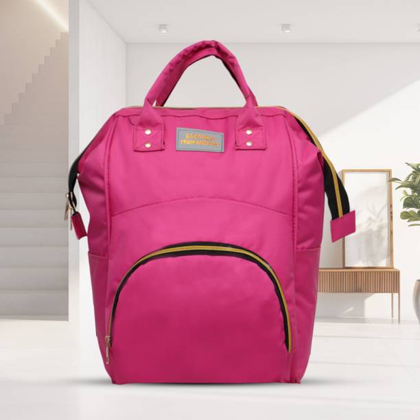 Little Munchkins Diaper bag for mom & baby, Multfunctional & Waterproof Two-way carrying style Waterproof Diaper Bag