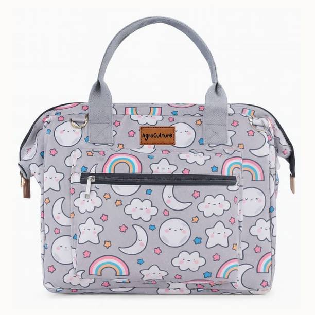 AgroCulture Premium Baby Diaper Bag insulated Bottle Pockets 3 in 1 carry Style- Backpack , Sling bag, Hand Bag