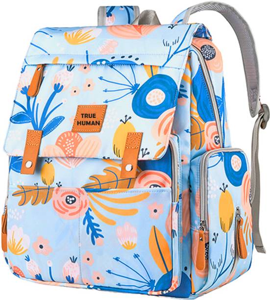 True Human Ultra Premium Designer Multipurpose Baby Diaper Bag, Mothers Maternity Bags Diaper bag