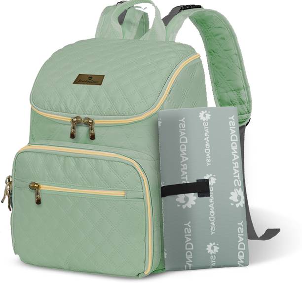 StarAndDaisy Premium Baby Diaper Bag Spacious, Waterproof Backpack with Multiple Pockets Mothers Maternity Bags for Travel Diaper Backpack