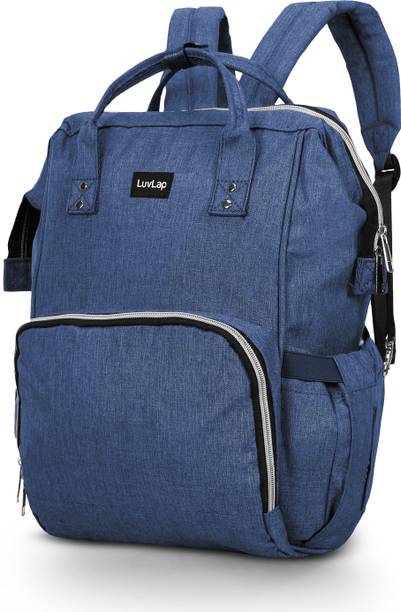 LuvLap Lily Diaper bag for mom & baby, Multfunctional & Watterproof with Changing Mat Diaper Bag