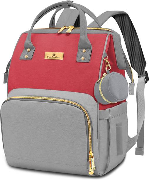 StarAndDaisy Premium Baby Diaper Bag Spacious, Waterproof Backpack with Multiple Pockets Mothers Maternity Bags for Travel Diaper Backpack