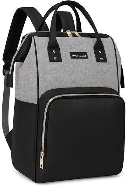 MAMMA Baby Diaper Bags for Mom for Travel 12 Pockets Baby Diaper Bags with 9 Months Warranty
