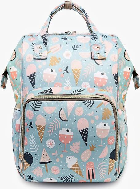 Stylora Premium Baby Diaper Bag Spacious, Waterproof Backpack with Multiple Pockets printed diaper bag