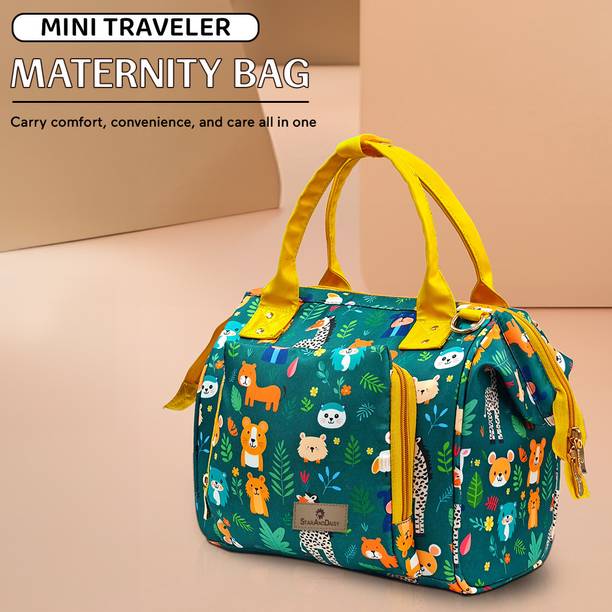 StarAndDaisy Diaper Bag for Mothers, Baby Diaper Backpack with Spacious Compartment Mothers Maternity Bags for Travel Diaper Backpack