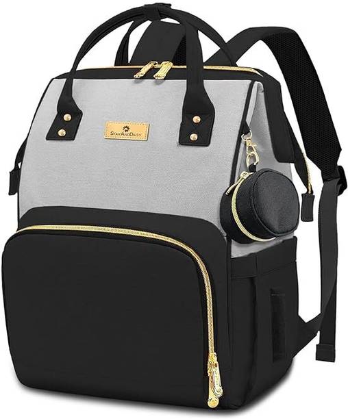 StarAndDaisy Premium Baby Diaper Bag Spacious, Waterproof Backpack with Multiple Pockets Mothers Maternity Bags for Travel Diaper Backpack