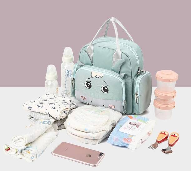 Excite Shoppers Diaper Tote Cum Backpack Maternity Bag for Moms | Stylish Lightweight Mother Bag Diaper bags