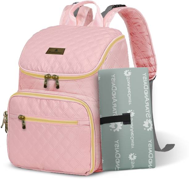 StarAndDaisy Premium Baby Diaper Bag Spacious, Waterproof Backpack with Multiple Pockets Mothers Maternity Bags for Travel Diaper Backpack