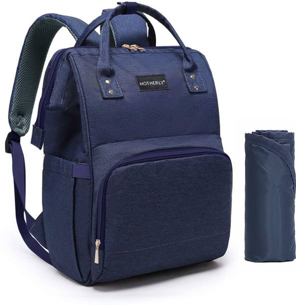 MOTHERLY Everyday Diaper Bag for Mom Travel Basic Edition With Mat