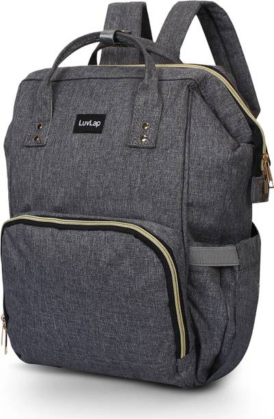 LuvLap Lily Diaper bag for mom & baby, Multfunctional & Watterproof with Changing Mat Diaper Bag