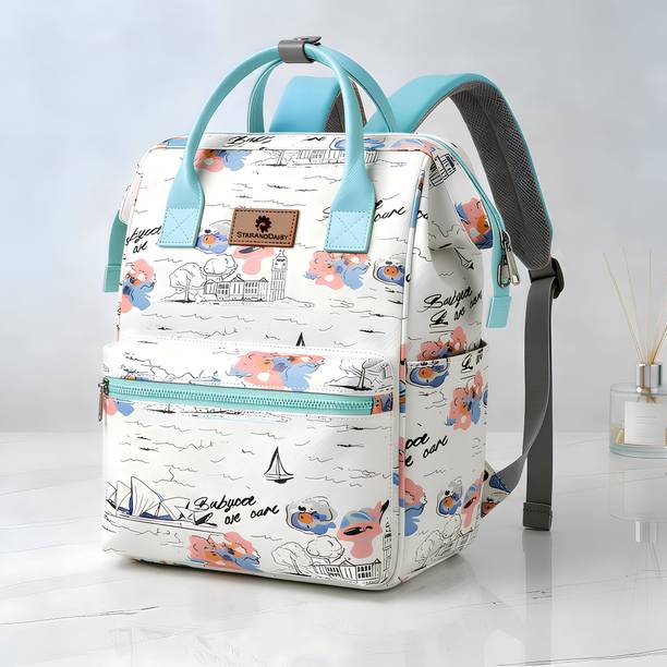 StarAndDaisy Premium Baby Diaper Bag Spacious, Waterproof Backpack with Multiple Pockets Mothers Maternity Bags for Travel Diaper Backpack