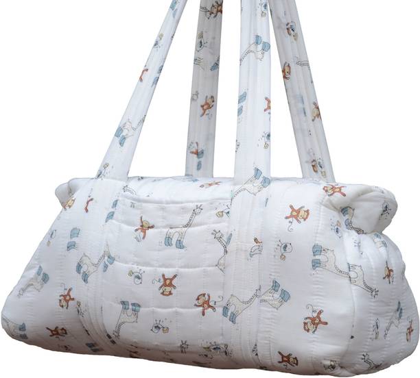 Mom's Home Baby Organic Cotton Diaper Carry bags for Mothers - Jungle Theme Diaper Carry Bag