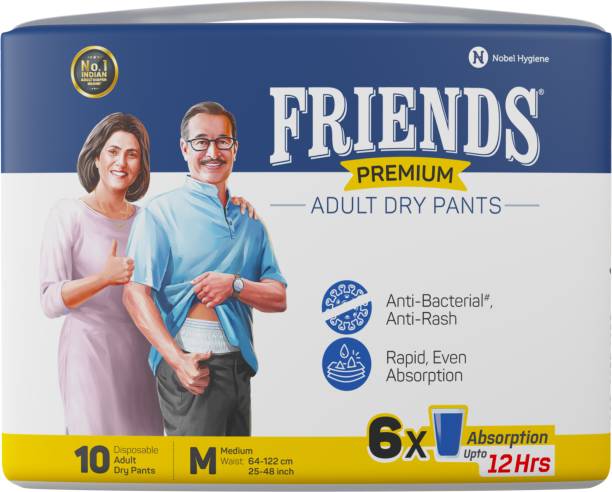 FRIENDS Premium Pull Up Pant Adult Diapers - M - L