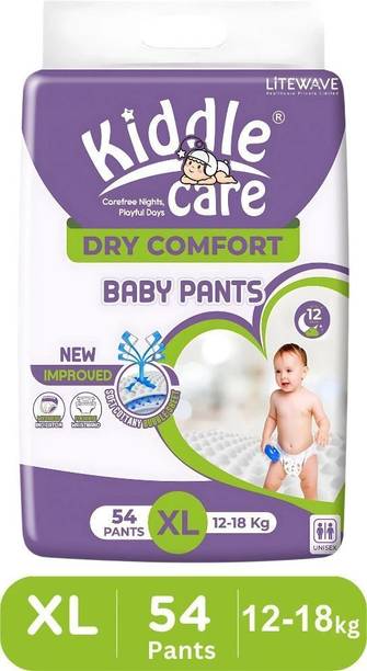 Kiddle Care Dry Comfort Baby Diaper Pants | Extra Large | 12-18 Kg - XL