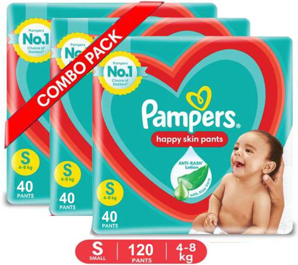 Pampers Happy Skin Pants Value Pack - S