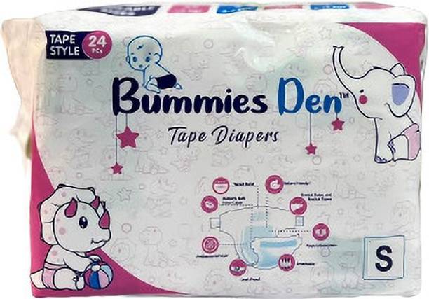 BUMMIES DEN BABY DIAPERS - S