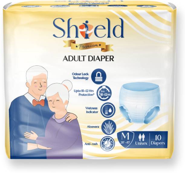 SHIELD Premium Pant Style | Pack of 1 | Adult Diapers - M