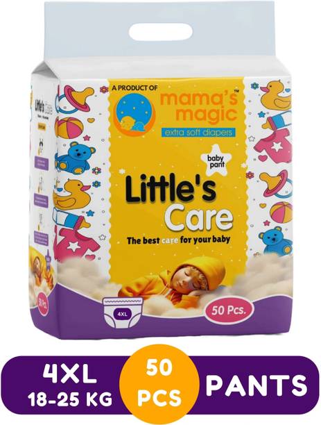 Mama's Magic Littles Care 4XL Diaper Pant with 12H Dry, Leak Protection Diaper For Kids - XXXL