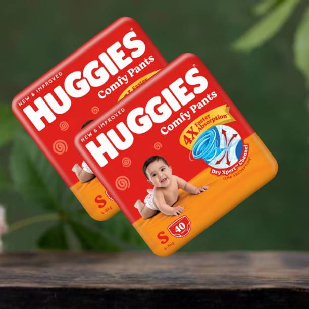 Huggies Super Absorbent Core Pant Diapers - S