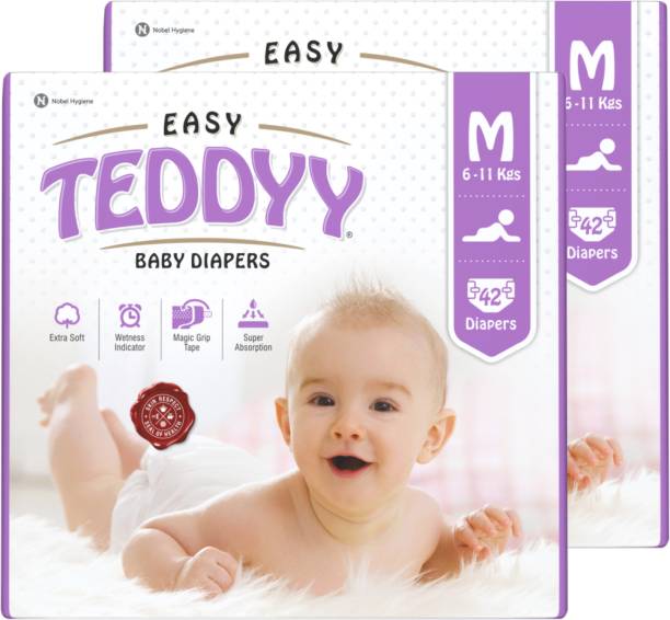 TEDDYY Easy Baby Taped Diapers - M