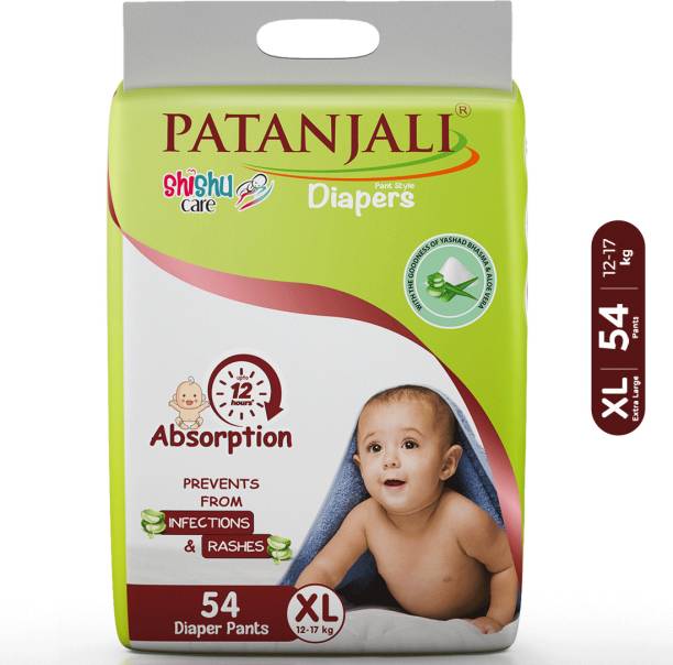 PATANJALI Shishucare Baby Diapers X-Large - 54 - XL