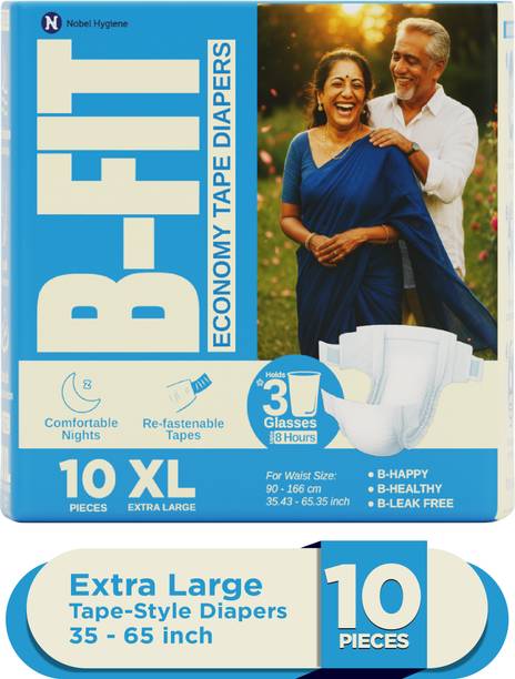 B-FIT Adult Diaper Economy Tape Style Adult Diapers - XL