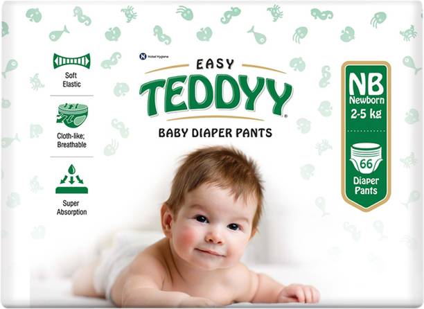 TEDDYY Baby Diapers Easy Pants - New Born